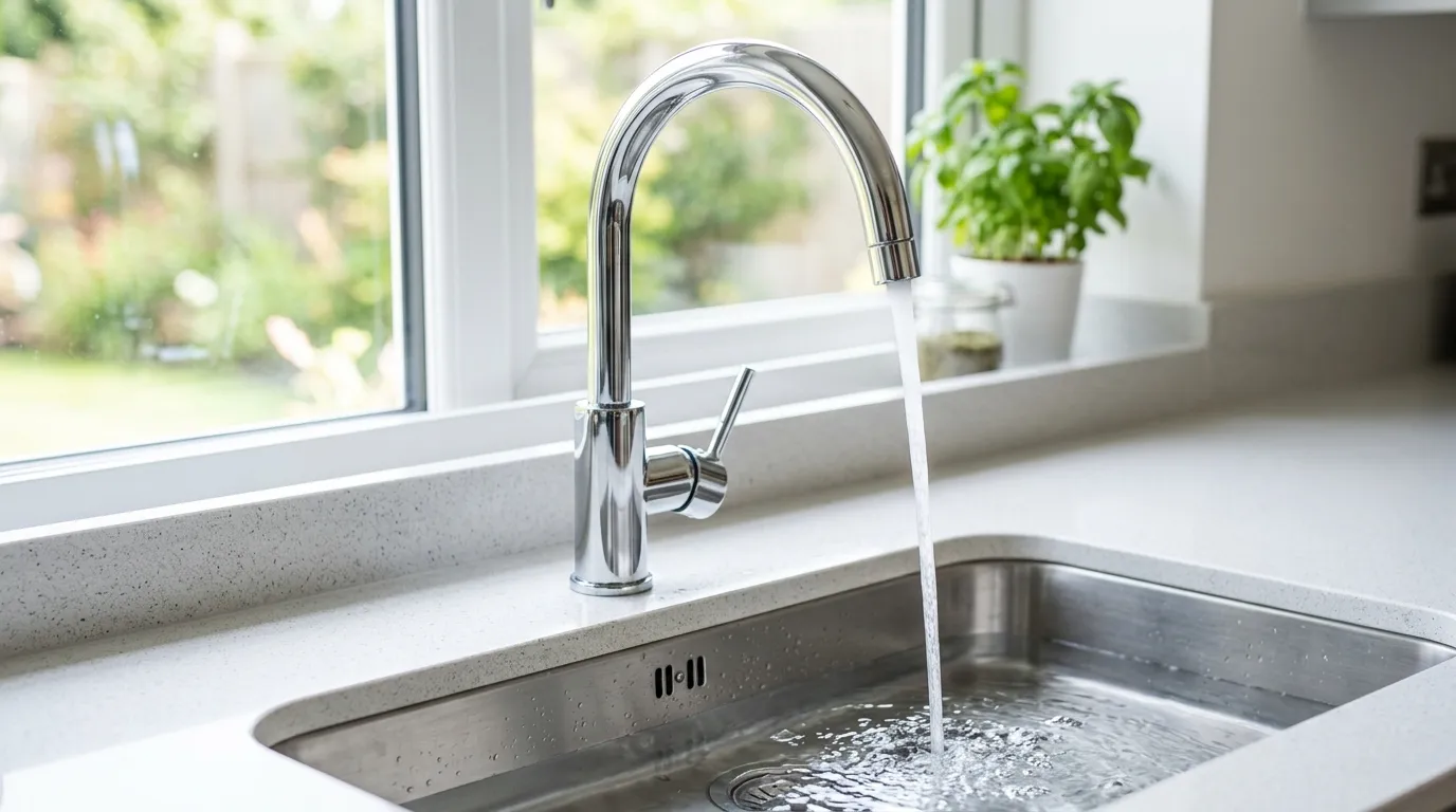 Local Plumbing Master Pros same day plumber fixing a faucet in Fairchance, PA